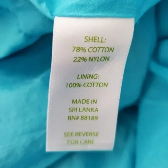 🔹Lilly Pulitzer Turquoise Caitlin Lace Strapless Dress Size 6 - Picture 10 of 11